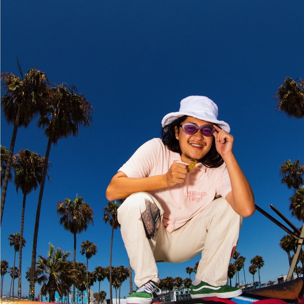 Hüntz chop is Sus Terry cloth shirt pink